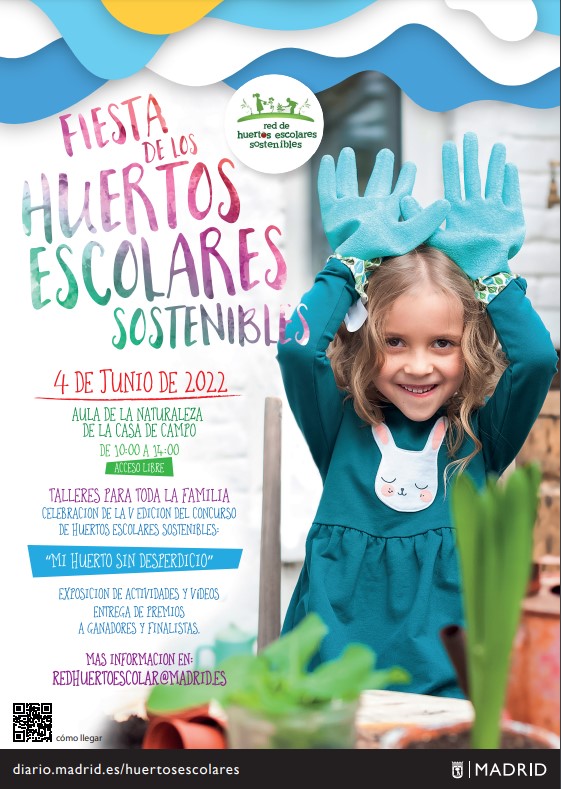Fiesta V Edición "Concurso Huertos Escolares Sostenibles" del Ayuntamiento de Madrid