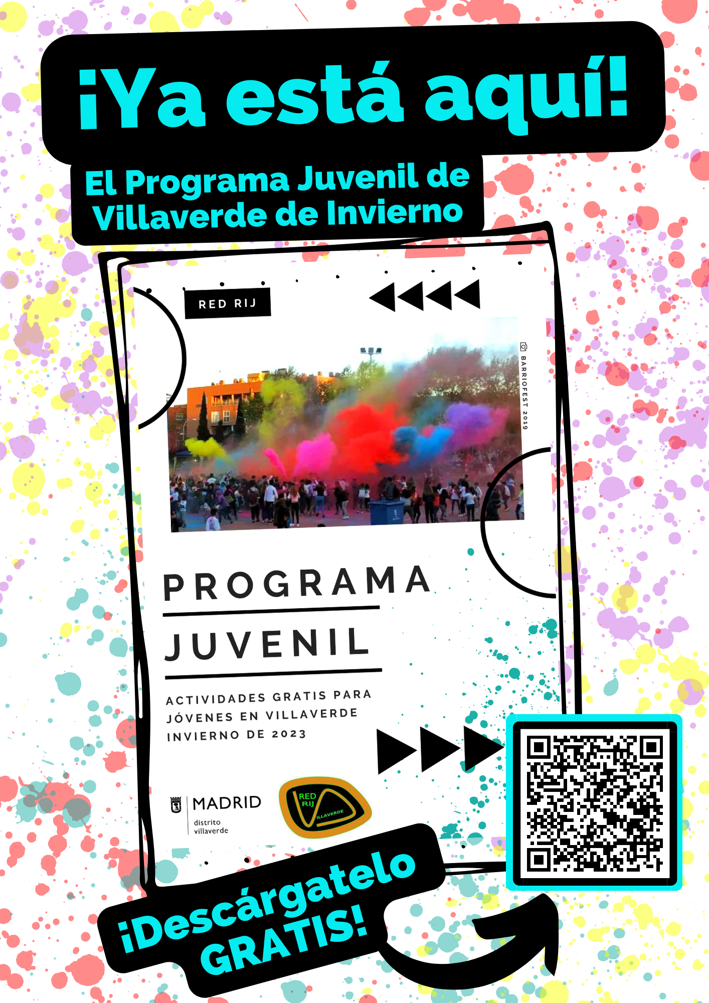 Programación Juvenil Actividades Invierno Villaverde