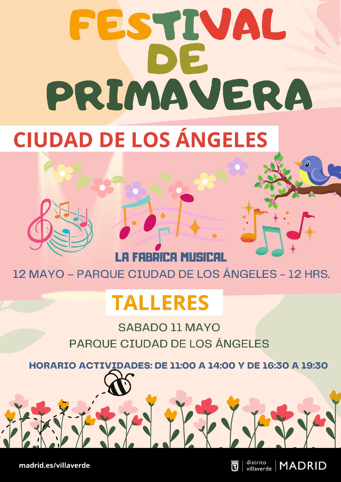 Actividades del Festival de Primavera del Distrito de Villaverde