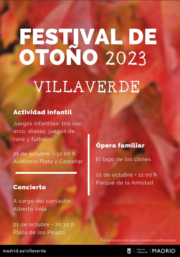Festival de otoño 2023