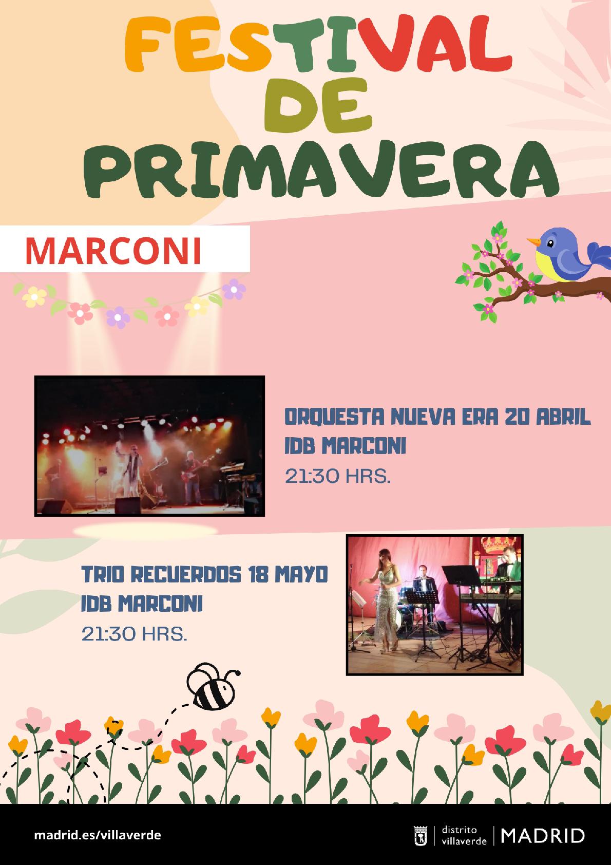 Actividades del Festival de Primavera del Distrito de Villaverde