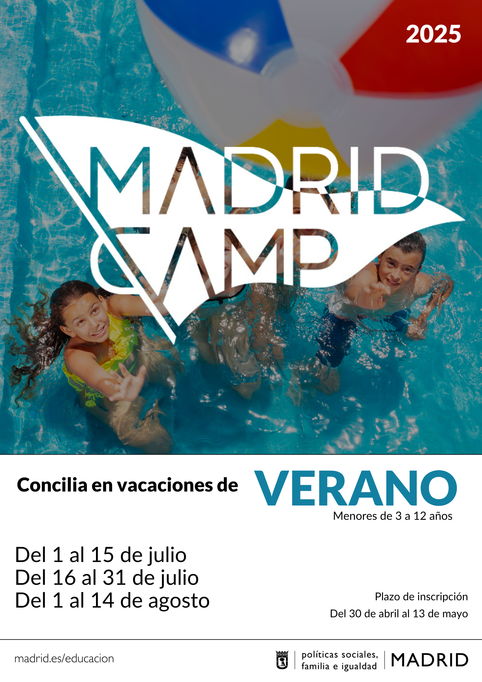 MADRIDCAMP Concilia en Vacaciones: Verano 2025