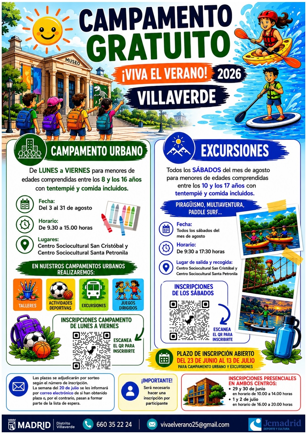 Campamentos Distrito Agosto