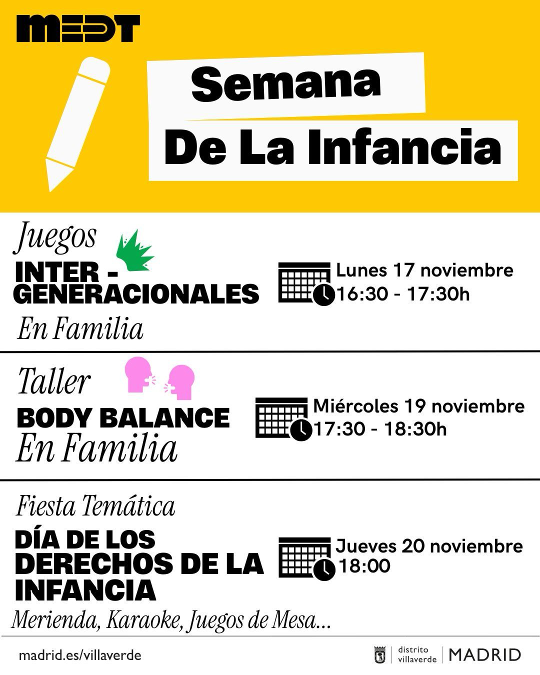 ACTIVIDADES CULTURALES VILLAVERDE (CEIPS)